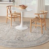 image:imageNourison Home Nyle Ivory Grey Blue 26 x 46 Area Rug  Easy Clean Non Shedding Bed Room Living Room Dining Room Kitchen 3 x 5IvoryGreyBlue