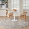 image:imageNourison Home Nyle Ivory Grey Blue 26 x 46 Area Rug  Easy Clean Non Shedding Bed Room Living Room Dining Room Kitchen 3 x 5IvoryGreyBlue