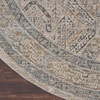 image:imageNourison Home Nyle Ivory Grey Blue 26 x 46 Area Rug  Easy Clean Non Shedding Bed Room Living Room Dining Room Kitchen 3 x 5IvoryGreyBlue