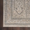 image:imageNourison Home Nyle Ivory Grey Blue 26 x 46 Area Rug  Easy Clean Non Shedding Bed Room Living Room Dining Room Kitchen 3 x 5IvoryGreyBlue