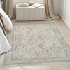 image:imageNourison Home Nyle Ivory Grey Blue 26 x 46 Area Rug  Easy Clean Non Shedding Bed Room Living Room Dining Room Kitchen 3 x 5IvoryGreyBlue