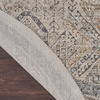 image:imageNourison Home Nyle Ivory Grey Blue 26 x 46 Area Rug  Easy Clean Non Shedding Bed Room Living Room Dining Room Kitchen 3 x 5IvoryGreyBlue