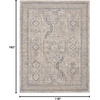 image:imageNourison Home Nyle Ivory Grey Blue 26 x 46 Area Rug  Easy Clean Non Shedding Bed Room Living Room Dining Room Kitchen 3 x 5IvoryGreyBlue