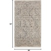image:imageNourison Home Nyle Ivory Grey Blue 26 x 46 Area Rug  Easy Clean Non Shedding Bed Room Living Room Dining Room Kitchen 3 x 5IvoryGreyBlue