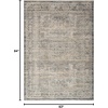 image:imageNourison Home Nyle Ivory Slate 26 x 46 Area Rug  Easy Clean Non Shedding Bed Room Living Room Dining Room Kitchen 3 x 5IvorySlate