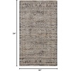 image:imageNourison Home Nyle Ivory Slate 26 x 46 Area Rug  Easy Clean Non Shedding Bed Room Living Room Dining Room Kitchen 3 x 5IvorySlate