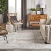image:imageNourison Home Nyle Ivory Slate 26 x 46 Area Rug  Easy Clean Non Shedding Bed Room Living Room Dining Room Kitchen 3 x 5IvorySlate