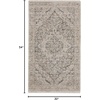 image:imageNourison Home Nyle Ivory Taupe 23 x 8 Area Rug  Easy Clean Non Shedding Bed Room Living Room Dining Room Kitchen 8 RunnerIvoryTaupe