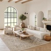 image:imageNourison Home Nyle Ivory Taupe 23 x 8 Area Rug  Easy Clean Non Shedding Bed Room Living Room Dining Room Kitchen 8 RunnerIvoryTaupe