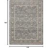 image:imageNourison Home Nyle Slate Multicolor 26 x 46 Area Rug  Easy Clean Non Shedding Bed Room Living Room Dining Room Kitchen 3 x 5Slate Multicolor
