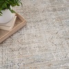 image:imageNourison Home Nyle Traditional Ivory Blue 710 x 101 Area Rug Easy Cleaning Non Shedding Bed Room Living Room Dining Room Kitchen 8x10Buff
