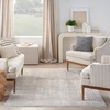 image:imageNourison Home Nyle Traditional Ivory Blue 710 x 101 Area Rug Easy Cleaning Non Shedding Bed Room Living Room Dining Room Kitchen 8x10Buff