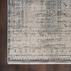 image:imageNourison Home Nyle Traditional Ivory Blue 710 x 101 Area Rug Easy Cleaning Non Shedding Bed Room Living Room Dining Room Kitchen 8x10Ivory Blue