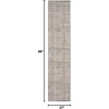 image:imageNourison Home Nyle Traditional Ivory Blue 710 x 101 Area Rug Easy Cleaning Non Shedding Bed Room Living Room Dining Room Kitchen 8x10Ivory Blue