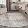 image:imageNourison Home Nyle Traditional Ivory Blue 710 x 101 Area Rug Easy Cleaning Non Shedding Bed Room Living Room Dining Room Kitchen 8x10Ivory Blue