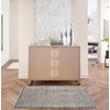 image:imageNourison Home Nyle Traditional Ivory Blue 710 x 101 Area Rug Easy Cleaning Non Shedding Bed Room Living Room Dining Room Kitchen 8x10Ivory Blue