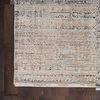 image:imageNourison Home Nyle Traditional Ivory Blue 710 x 101 Area Rug Easy Cleaning Non Shedding Bed Room Living Room Dining Room Kitchen 8x10Ivory Blue
