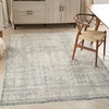 image:imageNourison Home Nyle Traditional Ivory Blue 710 x 101 Area Rug Easy Cleaning Non Shedding Bed Room Living Room Dining Room Kitchen 8x10Ivory Blue