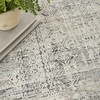 image:imageNourison Home Nyle Traditional Ivory Blue 710 x 101 Area Rug Easy Cleaning Non Shedding Bed Room Living Room Dining Room Kitchen 8x10Ivory Blue