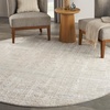 image:imageNourison Home Nyle Traditional Ivory Blue 710 x 101 Area Rug Easy Cleaning Non Shedding Bed Room Living Room Dining Room Kitchen 8x10Ivory Multicolor