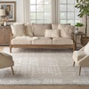 image:imageNourison Home Nyle Traditional Ivory Blue 710 x 101 Area Rug Easy Cleaning Non Shedding Bed Room Living Room Dining Room Kitchen 8x10Ivory Multicolor