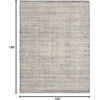image:imageNourison Home Nyle Traditional Ivory Blue 710 x 101 Area Rug Easy Cleaning Non Shedding Bed Room Living Room Dining Room Kitchen 8x10Pewter