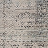 image:imageNourison Home Nyle Traditional Ivory Blue 710 x 101 Area Rug Easy Cleaning Non Shedding Bed Room Living Room Dining Room Kitchen 8x10Pewter