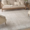 image:imageNourison Home Nyle Traditional Ivory Blue 710 x 101 Area Rug Easy Cleaning Non Shedding Bed Room Living Room Dining Room Kitchen 8x10TealChocolate
