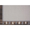 image:imageNourison Home Otto Modern Taupe 8 x 106 Area Rug Easy Cleaning Non Shedding Bed Room Living Room Dining Room Kitchen 8x11Light Grey