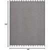 image:imageNourison Home Otto Modern Taupe 8 x 106 Area Rug Easy Cleaning Non Shedding Bed Room Living Room Dining Room Kitchen 8x11Navy