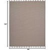 image:imageNourison Home Otto Modern Taupe 8 x 106 Area Rug Easy Cleaning Non Shedding Bed Room Living Room Dining Room Kitchen 8x11Taupe