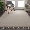 image:imageNourison Home Otto Modern Taupe 8 x 106 Area Rug Easy Cleaning Non Shedding Bed Room Living Room Dining Room Kitchen 8x11Taupe