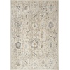 image:imageNourison Home Oushak Home Charcoal 9 x 12 Area Rug  Easy Clean Non Shedding Bed Room Living Room Dining Room Kitchen 9 x 12Cream