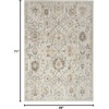 image:imageNourison Home Oushak Home Charcoal 9 x 12 Area Rug  Easy Clean Non Shedding Bed Room Living Room Dining Room Kitchen 9 x 12Grey