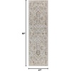 image:imageNourison Home Oushak Home Charcoal 9 x 12 Area Rug  Easy Clean Non Shedding Bed Room Living Room Dining Room Kitchen 9 x 12Grey