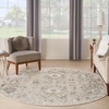 image:imageNourison Home Oushak Home Charcoal 9 x 12 Area Rug  Easy Clean Non Shedding Bed Room Living Room Dining Room Kitchen 9 x 12Grey