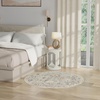 image:imageNourison Home Oushak Home Charcoal 9 x 12 Area Rug  Easy Clean Non Shedding Bed Room Living Room Dining Room Kitchen 9 x 12Mint
