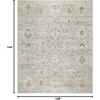 image:imageNourison Home Oushak Home Charcoal 9 x 12 Area Rug  Easy Clean Non Shedding Bed Room Living Room Dining Room Kitchen 9 x 12Mint