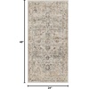 image:imageNourison Home Oushak Home Light Grey 6 x 9 Area Rug  Easy Clean Non Shedding Bed Room Living Room Dining Room Kitchen 6 x 9Light Grey
