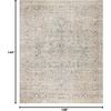 image:imageNourison Home Oushak Home Light Grey 6 x 9 Area Rug  Easy Clean Non Shedding Bed Room Living Room Dining Room Kitchen 6 x 9Light Grey