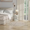 image:imageNourison Home Oushak Home Light Grey 6 x 9 Area Rug  Easy Clean Non Shedding Bed Room Living Room Dining Room Kitchen 6 x 9Light Grey