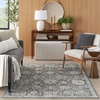 image:imageNourison Home Oushak Home Mint 6 x 9 Area Rug  Easy Clean Non Shedding Bed Room Living Room Dining Room Kitchen 6 x 9Charcoal
