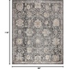 image:imageNourison Home Oushak Home Mint 6 x 9 Area Rug  Easy Clean Non Shedding Bed Room Living Room Dining Room Kitchen 6 x 9Charcoal