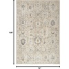 image:imageNourison Home Oushak Home Mint 6 x 9 Area Rug  Easy Clean Non Shedding Bed Room Living Room Dining Room Kitchen 6 x 9Cream