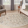 image:imageNourison Home Oushak Home Mint 6 x 9 Area Rug  Easy Clean Non Shedding Bed Room Living Room Dining Room Kitchen 6 x 9Cream