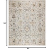 image:imageNourison Home Oushak Home Mint 6 x 9 Area Rug  Easy Clean Non Shedding Bed Room Living Room Dining Room Kitchen 6 x 9Grey
