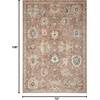 image:imageNourison Home Oushak Home Mint 6 x 9 Area Rug  Easy Clean Non Shedding Bed Room Living Room Dining Room Kitchen 6 x 9Rust