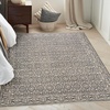 image:imageNourison Home Outlines Charcoal Ivory 6 x 9 Area Rug  Easy Cleaning Non Shedding Bed Room Living Room Dining Room Kitchen 6 x 9Charcoal Ivory