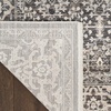 image:imageNourison Home Outlines Charcoal Ivory 6 x 9 Area Rug  Easy Cleaning Non Shedding Bed Room Living Room Dining Room Kitchen 6 x 9Charcoal Ivory