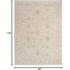 image:imageNourison Home Outlines Ivory 53 x 73 Area Rug  Easy Clean Non Shedding Bed Room Living Room Dining Room Kitchen 5 x 7Ivory